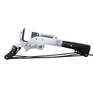 Tijeras de podar profesionales de alta gama con hoja de acero inoxidable de 5 pulgadas, diámetro de corte de 20-30 mm, operadas con cuerda, para recolección de frutas y poda. - Product Image 4