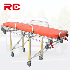 Ospedale di Alluminio Regolabile Barella Ambulanza Barella Trolley Utilizzato In Caso Di Emergenza di Salvataggio