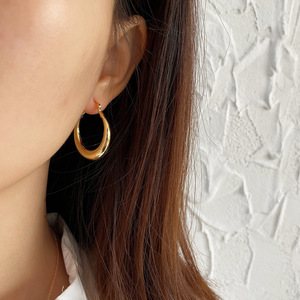MYF fabbrica personalizzata all'ingrosso di alta qualità elegante ragazza grosso vintage sterling 925 gioielli di moda in argento orecchini esagerati - Product Image 3