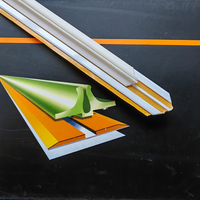 Matrice de pliage double standard 1.0*3.5-1.0 canaux en PVC blanc super adhésif avec capacité de découpe de 10000-30000
