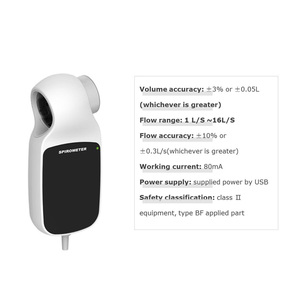 Spiromètre numérique portable SPM-A pour tester la fonction pulmonaire - Product Image 6