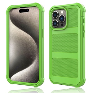 Coque de téléphone robot 4ème génération pour iPhone 17 Pro Max, 17, 16, 15, 14, 13, 12, 11 Series – Housse robuste 2-en-1 antichoc et antidérapante - Product Image 2