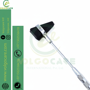 Marteau réflexe neurologique personnalisé avec manche en bois médical Votre propre marque Marteau à percussion manuel - Product Image 1