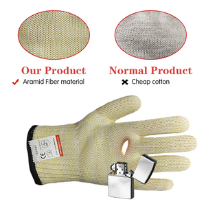 Sarung tangan tahan api kualitas tinggi pabrik 100% Aramid Fire Fighting <span class=keywords><strong>Kevlar</strong></span> sarung tangan tahan panas Anti api untuk terisolasi - Product Image 3