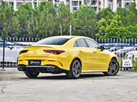 Kit de Carrocería Exterior Pharri para Benz CLA W118 2019+ Actualización CLA45 AMG Parrilla Delantera Parachoques Trasero de Ensamblaje Universal