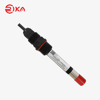 Sensor Oksigen Terlarut RIKA RK500-04 DO Probe Optik 12mm Baja Tahan Karat 316 Bersertifikasi CE untuk Kualitas Air Akuakultur