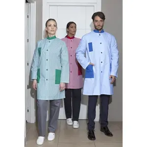 Camicia L436 con colletto coreano, merchandising personalizzato - Product Image 1