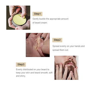 Bálsamo Orgánico Perfumado para el Crecimiento de la <span class=keywords><strong>Barba</strong></span>, Más Suave y Terso, con Aceite de Argán, Vitamina E y Aceite de Almendras - Product Image 6