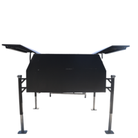 Toldo de Aluminio para Camioneta con Patas Desmontables