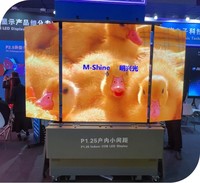M-Shine UT COB İç Mekan Tam Renkli LED Ekran Hepsi Bir Arada Otomatik Kaldırma Katlanır Mobil Enerji Tasarruflu Yüksek Çözünürlüklü Ekran