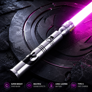 <span class=keywords><strong>Sabre</strong></span> <span class=keywords><strong>laser</strong></span> Galaxy Neopixel à balayage fluide RGB 12 couleurs, poignée métallique robuste pour duels, <span class=keywords><strong>sabre</strong></span> <span class=keywords><strong>laser</strong></span> Force FX pour cosplay et cadeau - Product Image 1