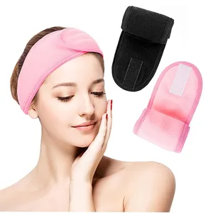 Women's Elastic Soft Microfiber Hair Bands Remove Makeup Face Wash Headband