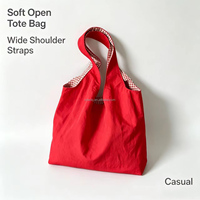 Bolsa de Lona Personalizada con Impresión, Bolsa de Compras de Lona Roja, Bolsa de Regalo Promocional, Bolsa de Lona Publicitaria