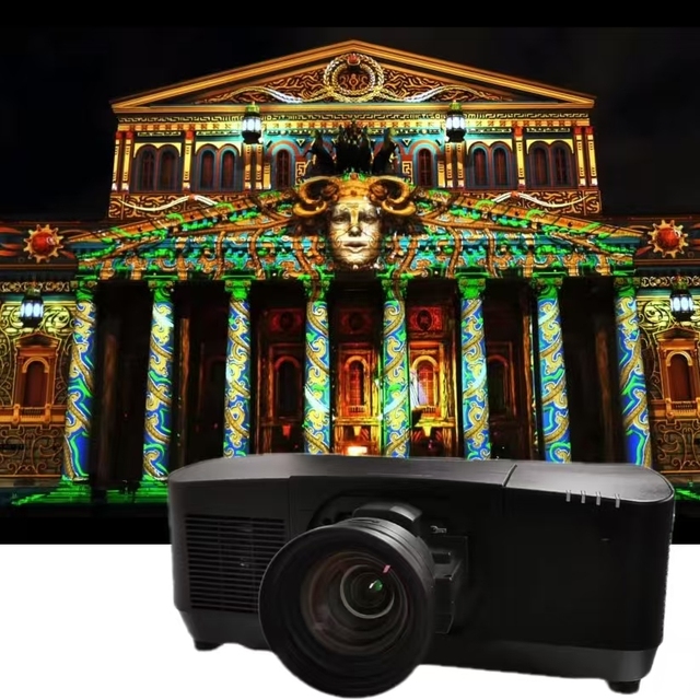 SMX WUXGA 20000lumen 3LCD Laser Projector Professional Installation Projector for Outdoor Projection on Buildings