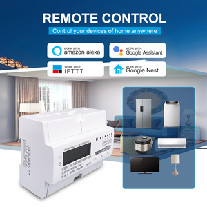 TOMZN เครื่องวัดพลังงานแบบสองทิศทาง 3 เฟส 80A Tuya WIFI สมาร์ทมิเตอร์ พร้อมตัวตั้งเวลา ตรวจสอบการใช้พลังงาน kWh สวิตช์วัดวัตต์ 3*120V 3*220V - Product Image 4