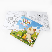 Livre de coloriage personnalisé pour enfants en gros, reliure agrafée, impression offset couleur, livre d'activités de dessin pour enfants