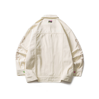 Veste coupe-vent pour homme, style vintage américain, décontractée, de haute qualité, avec broderie et impression sur écran, service OEM personnalisé pour les couples