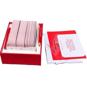 Cartes de <span class=keywords><strong>jeu</strong></span> de vérité ou de défi pour adultes, <span class=keywords><strong>jeu</strong></span> de société éducatif d'intérieur, impression couleur personnalisée, pour les fêtes - Product Image 5