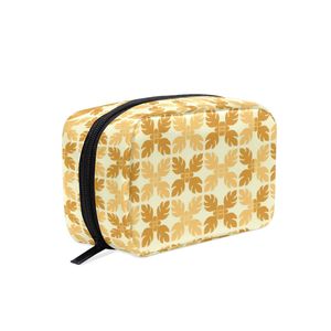 Custom Hawaiian Ulu Print Makeup Pouch Wholesale <b>Cosmetic</b> <b>Bag</b> <b>Travel</b> Toiletry Organizer Waterproof Wash <b>Bag</b> for Women - Product Image 1