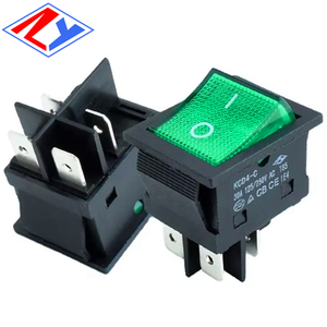Trung Quốc KCD4-C dpst 30A 250V 125VAC Rocker chuyển 4 pin với Led cao hiện tại Rocker Thiết bị chuyển mạch - Product Image 1