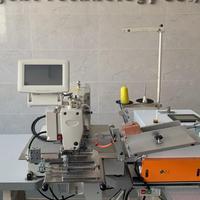 Mesin Jahit Label Industri Programmable Lockstitch untuk Manufaktur Pakaian TOPSEW TS-2210-VC-LB