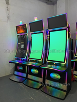 Nouvelle armoire multi-jeux Offre Spéciale 43 pouces incurvée américaine Amusement compétence Machine Fusion jeux Arcades verticales en métal