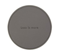 Sous-verres en cuir PU personnalisés avec logo, couleur au choix, 9*9*0.3cm, imperméables, motif circulaire, impression typographique, pour usage promotionnel
