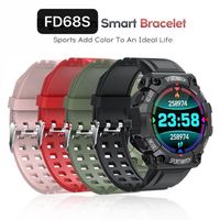 Reloj Inteligente FD68 Rastreador de Actividad Física Pantalla a Color Pulsera Inteligente Monitor de Frecuencia Cardíaca Banda Deportiva Smartwatch FD68S