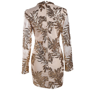 Abito in Rete con Paillettes - Product Image 2