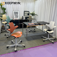 Mobilier de bureau pivotant ergonomique au design moderne, ensemble de chaises insonorisées, chaise de laboratoire pour le sport et le TDAH