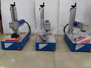 Độ chính xác cao 20W 30W 50W sợi <span class=keywords><strong>Laser</strong></span> đánh dấu Máy khắc cho kim loại đồ trang sức nhựa bút gỗ thủy tinh - Product Image 5