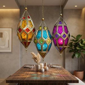Direct Factory Supply <b>Brass</b> Metal Tea Light Candle Holder <b>Lantern</b> Hanging Modern Lamps for Home Weddings & Christmas Decorations - Product Image 2
