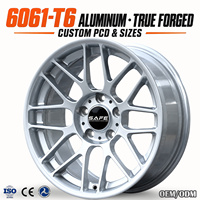 Jantes forgées sur mesure en promotion, 18, 19, 20, 21 pouces, 5x112, finition argent satiné pour Audi A4 A5 A6 A7 S5 RS5 Volkswagen Golf