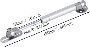Qiyang chặn khí mùa xuân 50N khí strut ô tô khóa nén khí mùa xuân - Product Image 2