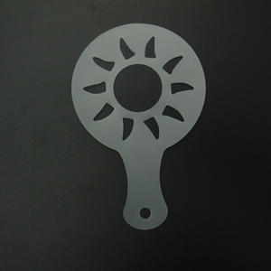 Juego de plantillas de espuma para decoración de cafetería, Set de 16 unidades de plantillas de arte para decoración de café, pasteles y tartas - Product Image 2