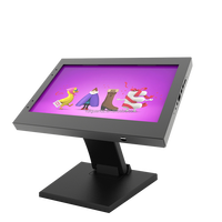 Nouveauté RUIGUAN Support de tablette pliable en métal pour bureau avec verrouillage Compatible avec iPad pour système de caisse