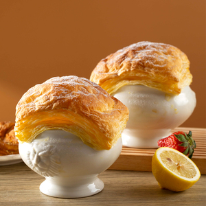 Pain fourré à la pistache, fait main, surgelé, cuit à la vapeur, dessert <span class=keywords><strong>turc</strong></span> traditionnel, garniture riche, pâte croustillante en couches - Product Image 3