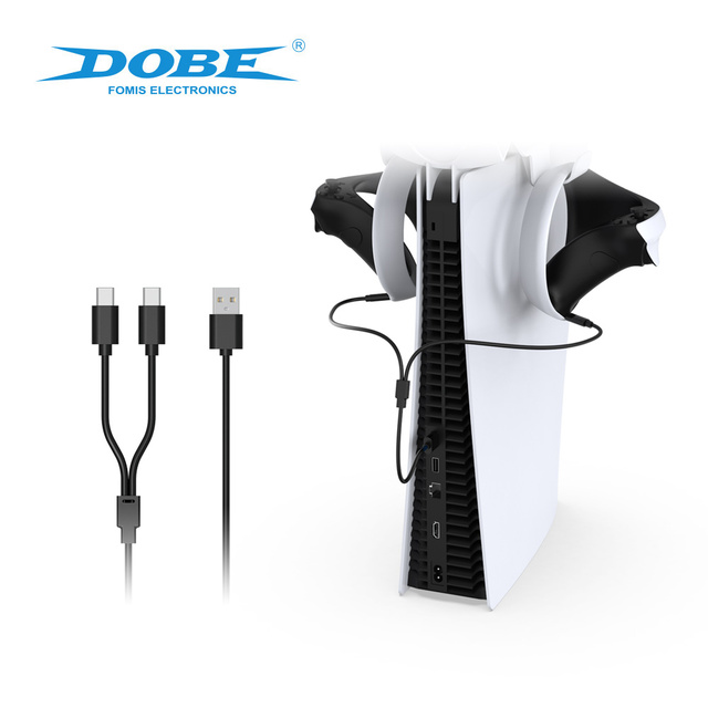 DOBE OEM VR Controller Charging Cable for PS VR2 PS5 Controller Game Accessories