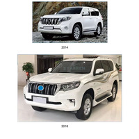 FJ150 nuevo Kit de carrocería para modelos más antiguos 2014 actualizado con 2018-2022 kit de carrocería faros luces traseras para Toyota Prado