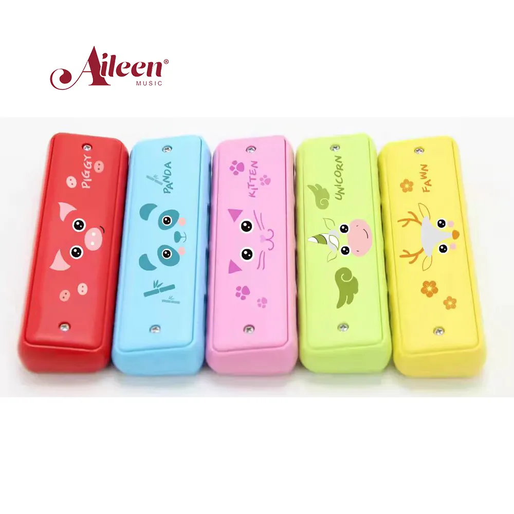 Macaron Series 10 Holes Blues Harmonica Musical Instrument Mouth Organ for Children Gifts(BH1011)