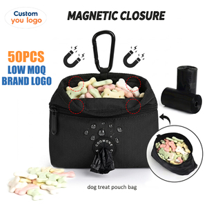 Bolsa de Premios para Perros Oxford, Portátil, Manos Libres, Impermeable, con Bolsillo Interior Extraíble, para Entrenamiento de Mascotas - Product Image 1