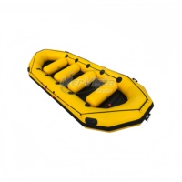 Bateau pneumatique de sport en PVC Hypalon de 480 cm, bateau pneumatique de pêche avec pagaies et casques