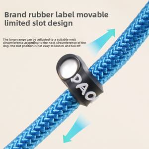 OEM/ODM Correa de nailon resistente Cuerda reflectante Multifunción Entrenamiento de mascotas Seguimiento Slip Lead <span class=keywords><strong>Dog</strong></span> Leash <span class=keywords><strong>Dog</strong></span> <span class=keywords><strong>Collar</strong></span> Set - Product Image 4