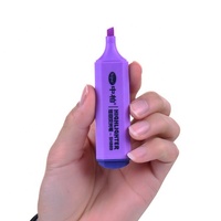 SIPA SH889 Surligneur 7 couleurs Pointe biseautée Stylo marqueur Adultes Enfants Fournitures scolaires et de bureau Grand réservoir d'encre Non effaçable