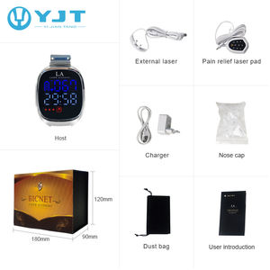 YJT Jam Tangan Terapi Laser 12 Dioda, Jam Tangan Hiperviskositas/Hiperlipitis/Monitor Denyut Jantung Hipertensi, Jam Tangan Terapi Diabetes - Product Image 4