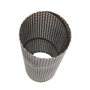 Xoắn ốc Lưới ống thép không gỉ lọc ống xoắn ốc Hàn Lọc xi lanh 304, 316 đấm xoắn ốc Skeleton - Product Image 3