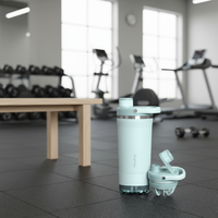 Thermos isotherme réutilisable en acier inoxydable, shaker, gobelet de sport, bouteille d'eau, prix fabricant