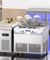 Machine à glace dure commerciale entièrement automatique pour sundae, design vertical, état neuf - Vente en gros
