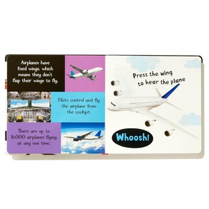 Libro <span class=keywords><strong>de</strong></span> Sonidos Personalizado OEM con Sonidos <span class=keywords><strong>de</strong></span> Vehículos, Libro <span class=keywords><strong>de</strong></span> Tacto y Sensación Personalizado con 6 Sonidos <span class=keywords><strong>de</strong></span> Vehículos e Interruptor <span class=keywords><strong>de</strong></span> Encendido/Apagado - Product Image 4