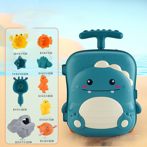 Giocattoli da spiaggia portatili divertenti Set perfetto per il gioco di sabbia e acqua sulla riva durevole colorato e compatto per le avventure all'aria aperta dei bambini - Product Image 6